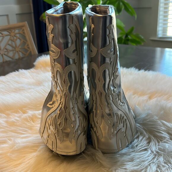 NWOT AZALEA WANG 10 Esperanza Pointed Toe Boot - Picture 4 of 8